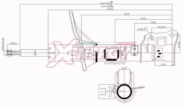 AP XENERGY Ammortizzatore
