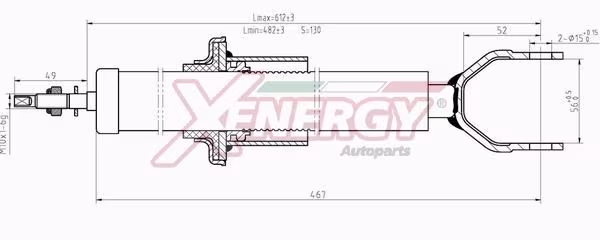 AP XENERGY Ammortizzatore