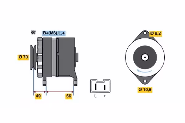 BOSCH Alternatore