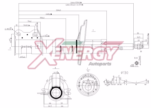 AP XENERGY Ammortizzatore
