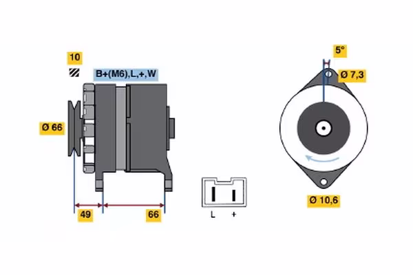 BOSCH Alternatore