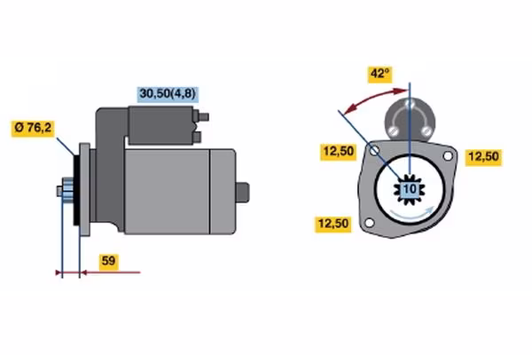 BOSCH Motorino d\'avviamento