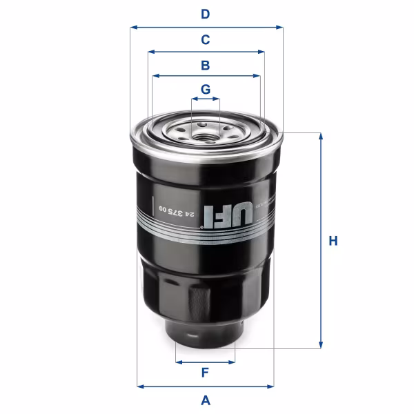 UFI Filtro carburante