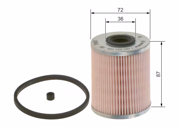 BOSCH Filtro carburante