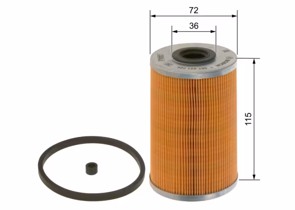 BOSCH Filtro carburante