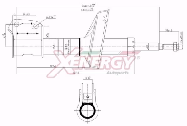 AP XENERGY Ammortizzatore