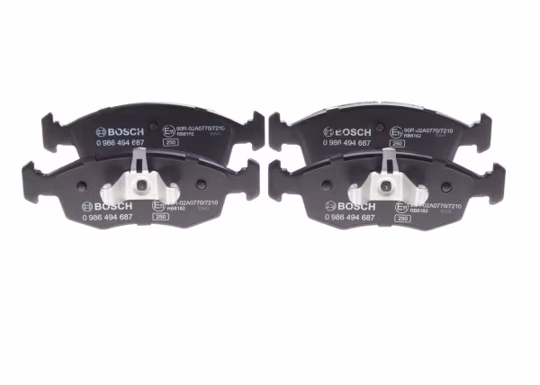BOSCH Kit pastiglie freno, Freno a disco