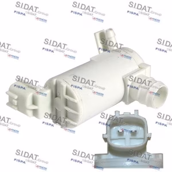 Pompa acqua lavaggio, Pulizia cristalli