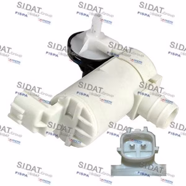 Pompa acqua lavaggio, Pulizia cristalli