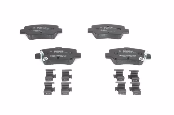 BOSCH Kit pastiglie freno, Freno a disco