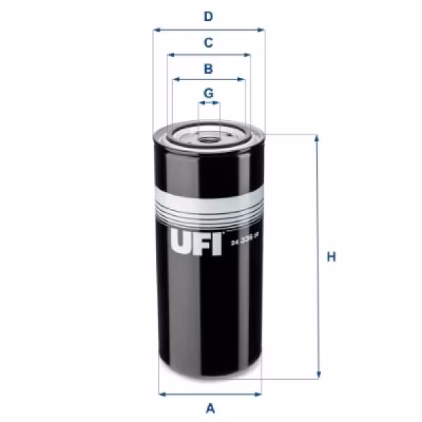 UFI Filtro carburante