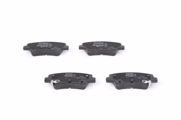 BOSCH Kit pastiglie freno, Freno a disco