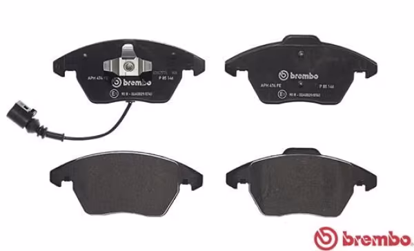 BREMBO Kit pastiglie freno, Freno a disco