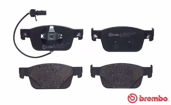 BREMBO Kit pastiglie freno, Freno a disco