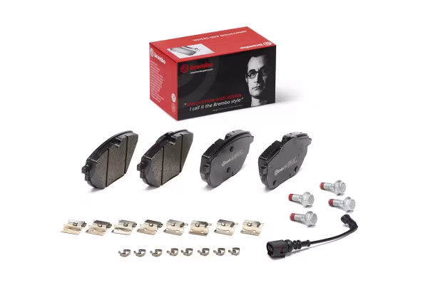 BREMBO Kit pastiglie freno, Freno a disco