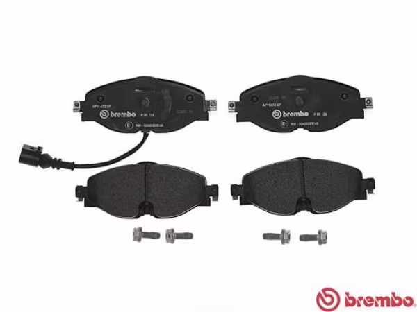 BREMBO Kit pastiglie freno, Freno a disco