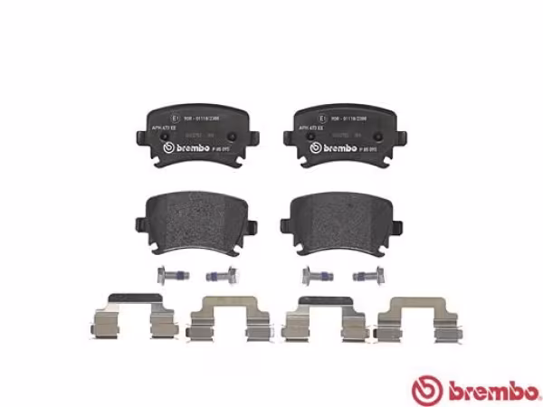 BREMBO Kit pastiglie freno, Freno a disco