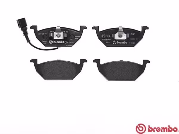 BREMBO Kit pastiglie freno, Freno a disco