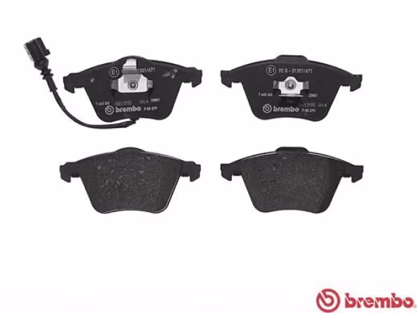 BREMBO Kit pastiglie freno, Freno a disco