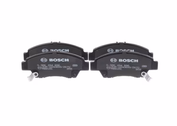 BOSCH Kit pastiglie freno, Freno a disco