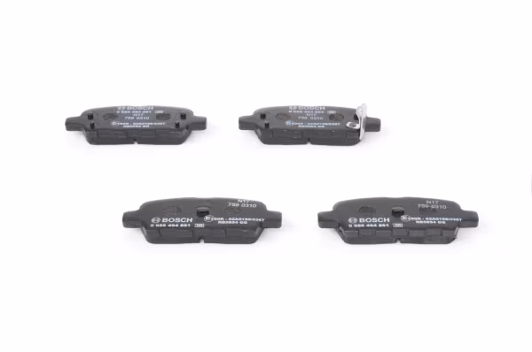 BOSCH Kit pastiglie freno, Freno a disco
