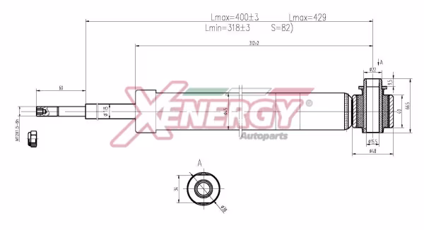 AP XENERGY Ammortizzatore