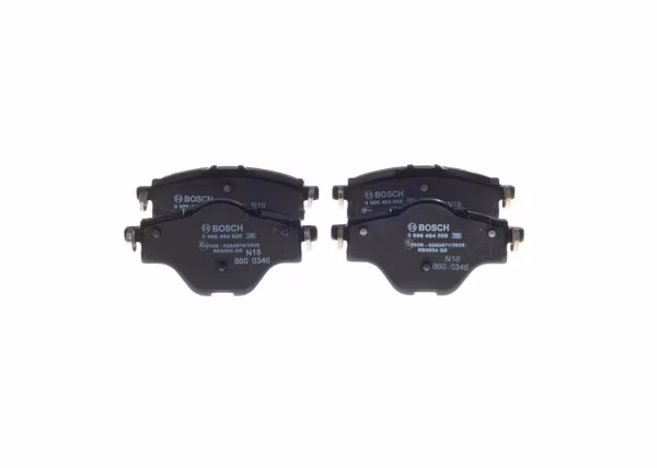 BOSCH Kit pastiglie freno, Freno a disco