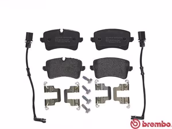 BREMBO Kit pastiglie freno, Freno a disco