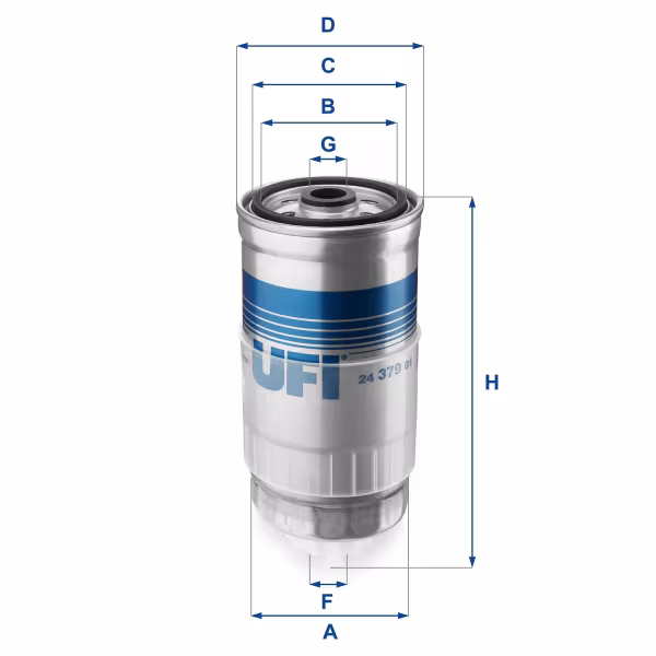 UFI Filtro carburante