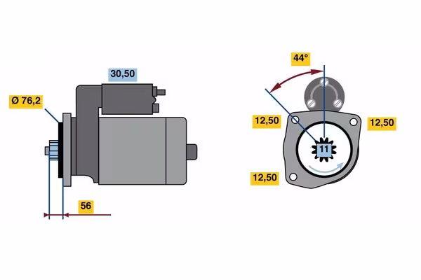 BOSCH Motorino d\'avviamento