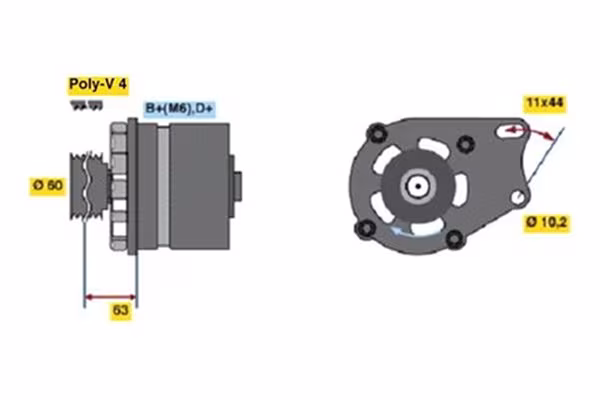 BOSCH Alternatore
