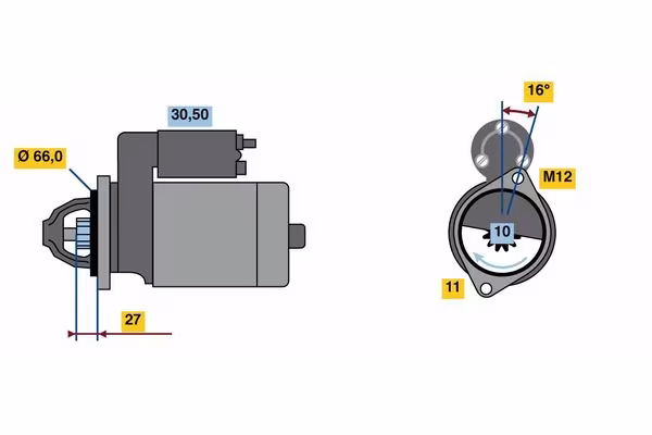 BOSCH Motorino d\'avviamento