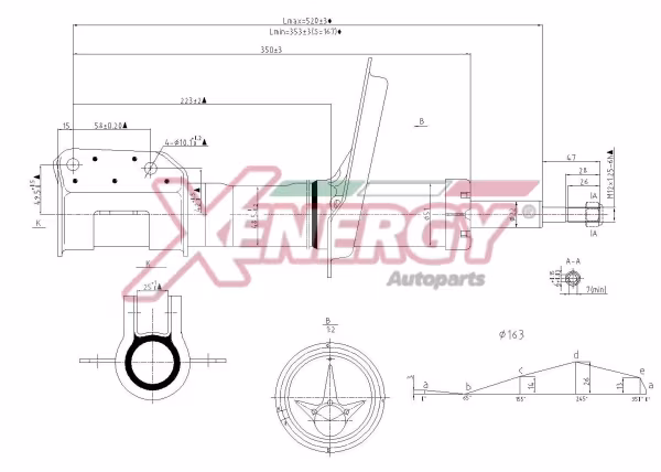 AP XENERGY Ammortizzatore
