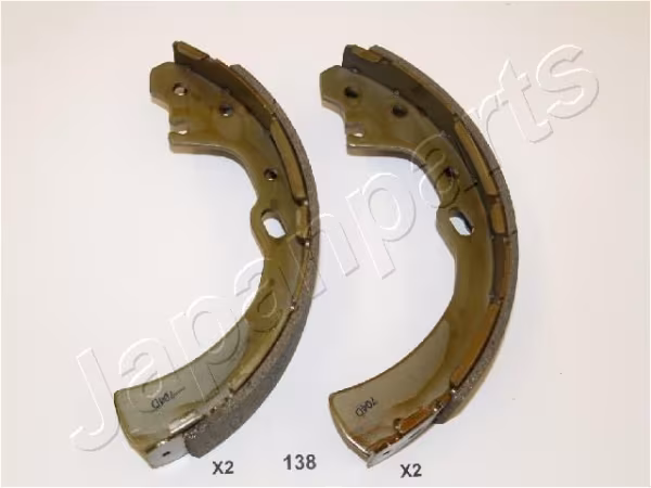 JAPANPARTS Kit ganasce freno