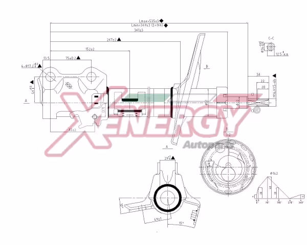 AP XENERGY Ammortizzatore