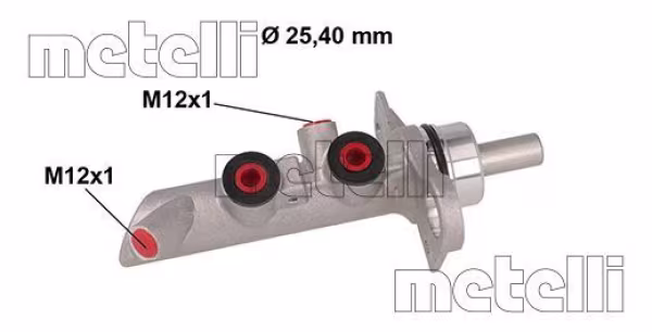 METELLI Cilindro maestro del freno