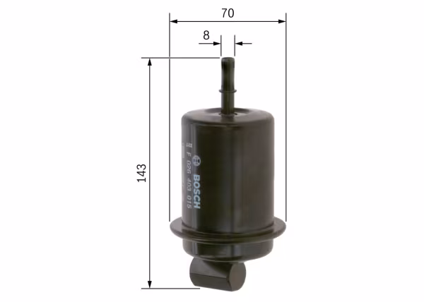 BOSCH Filtro carburante
