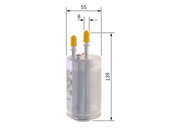BOSCH Filtro carburante
