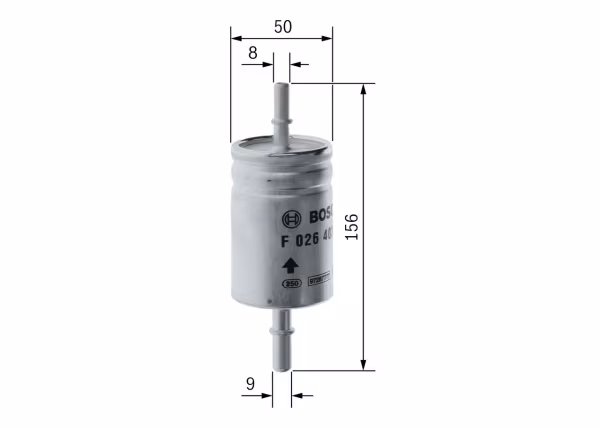 BOSCH Filtro carburante