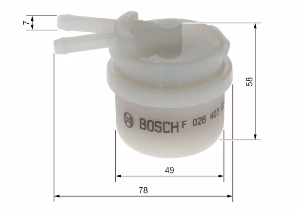BOSCH Filtro carburante