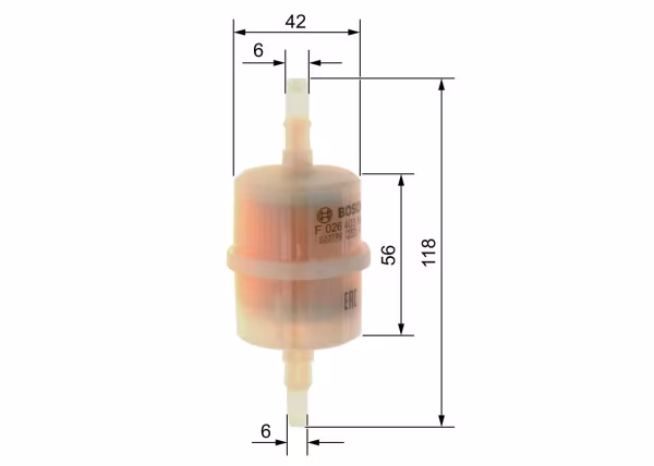 BOSCH Filtro carburante