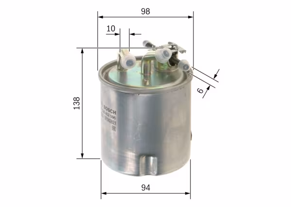 BOSCH Filtro carburante