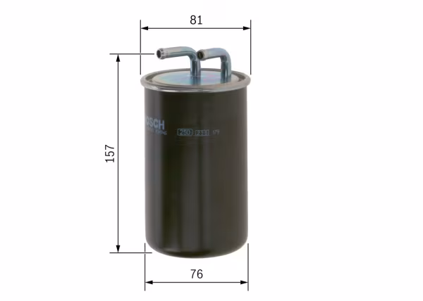 BOSCH Filtro carburante