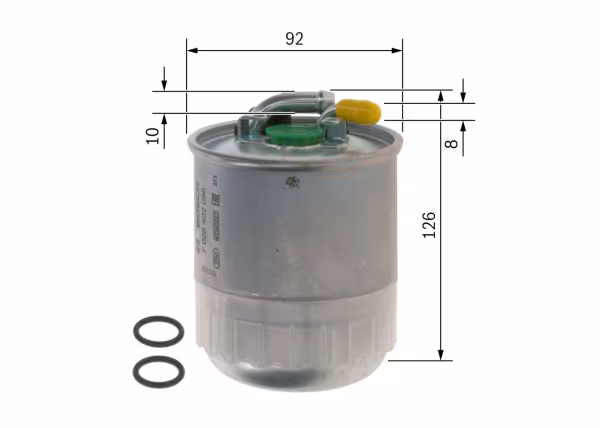 BOSCH Filtro carburante