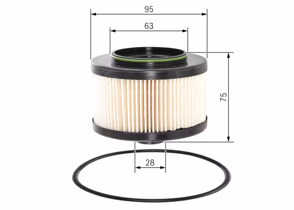 BOSCH Filtro carburante