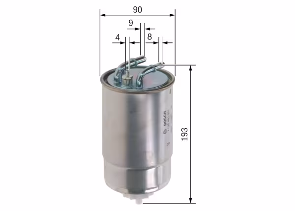 BOSCH Filtro carburante