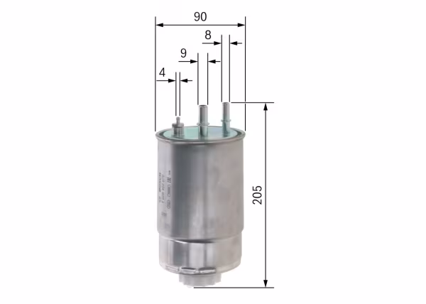 BOSCH Filtro carburante