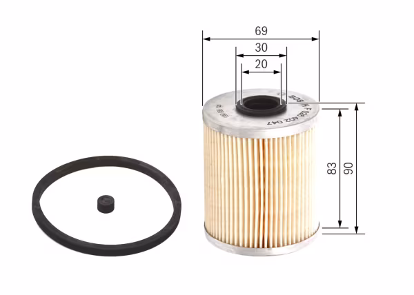 BOSCH Filtro carburante
