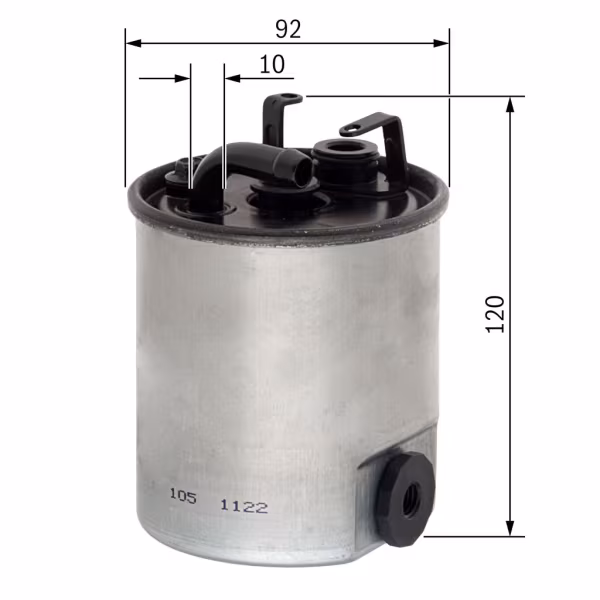BOSCH Filtro carburante