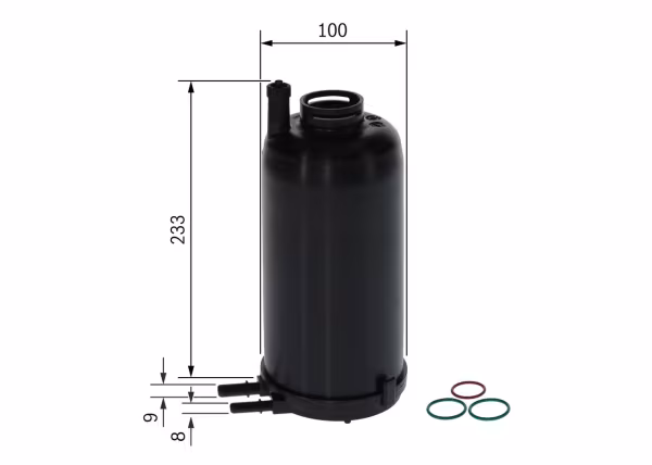 BOSCH Filtro carburante